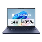 Dynabook dynabook XP/ZA Core Ultra 5 226V・16GBメモリ・512GB SSD