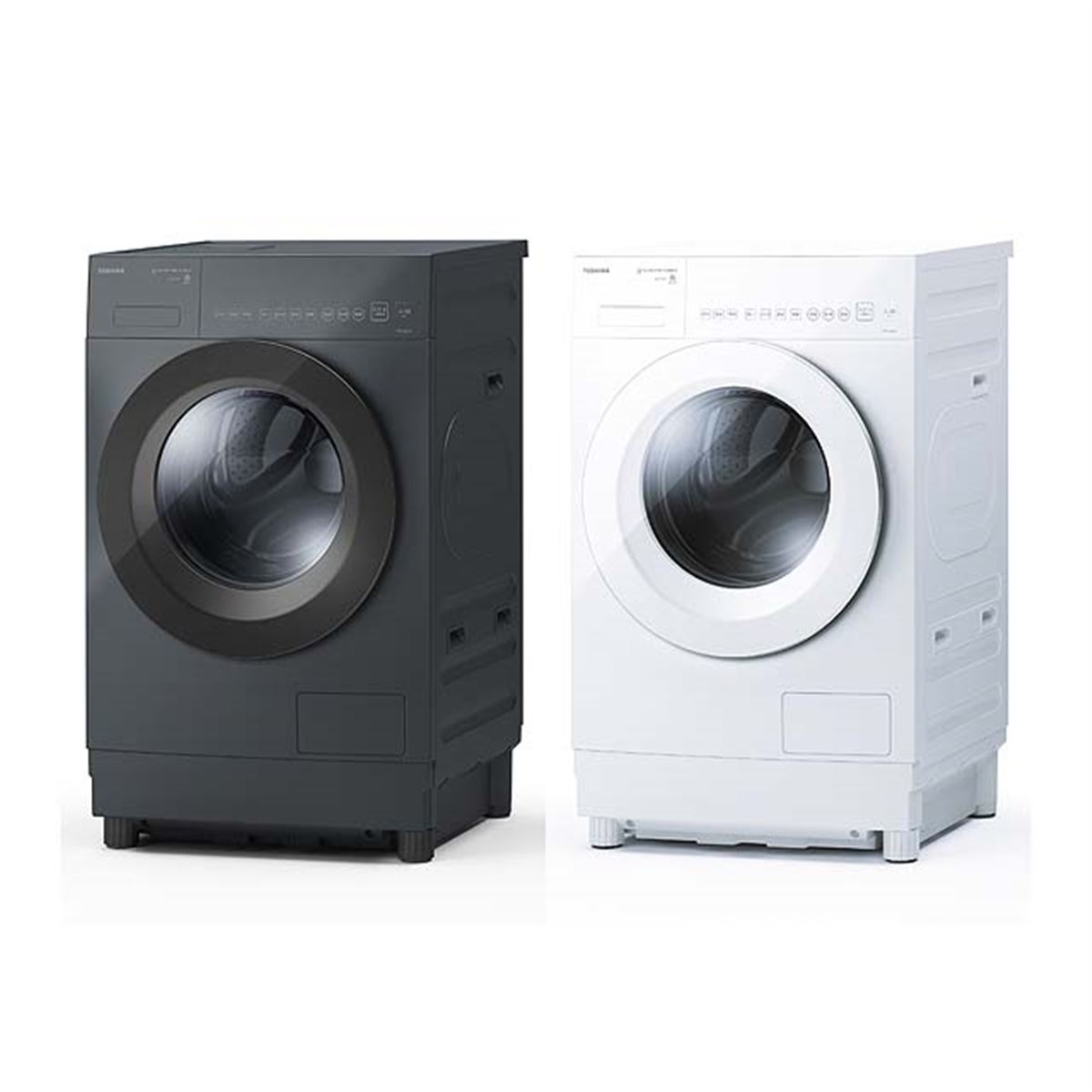 東芝、洗濯8kg/乾燥4kgで省スペースに設置できるドラム式洗濯乾燥機