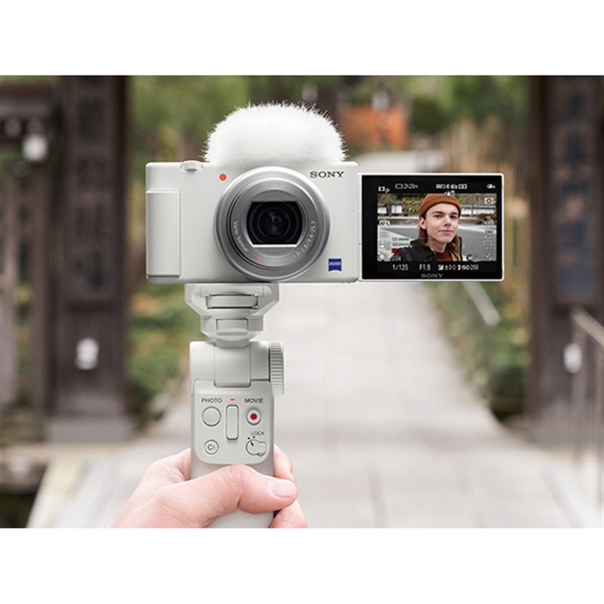 ソニー、シューティンググリップ「GP-VPT2BT」新色ホワイトを本日6/24