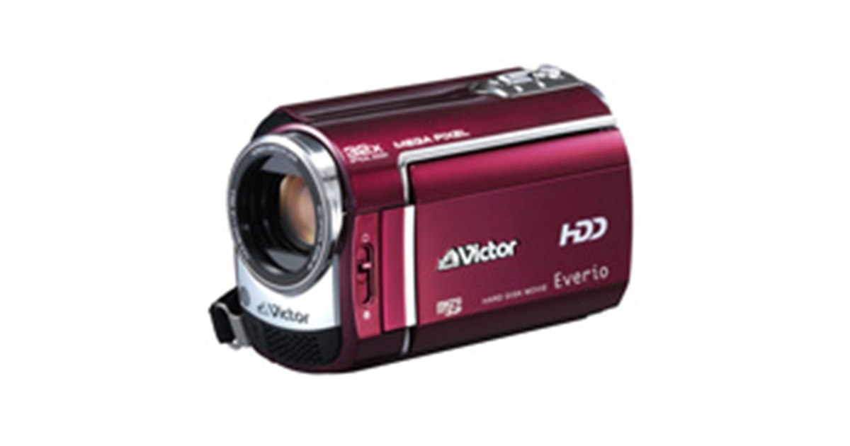 ビクター、スリムデザインのHDDビデオカメラ - 価格.com