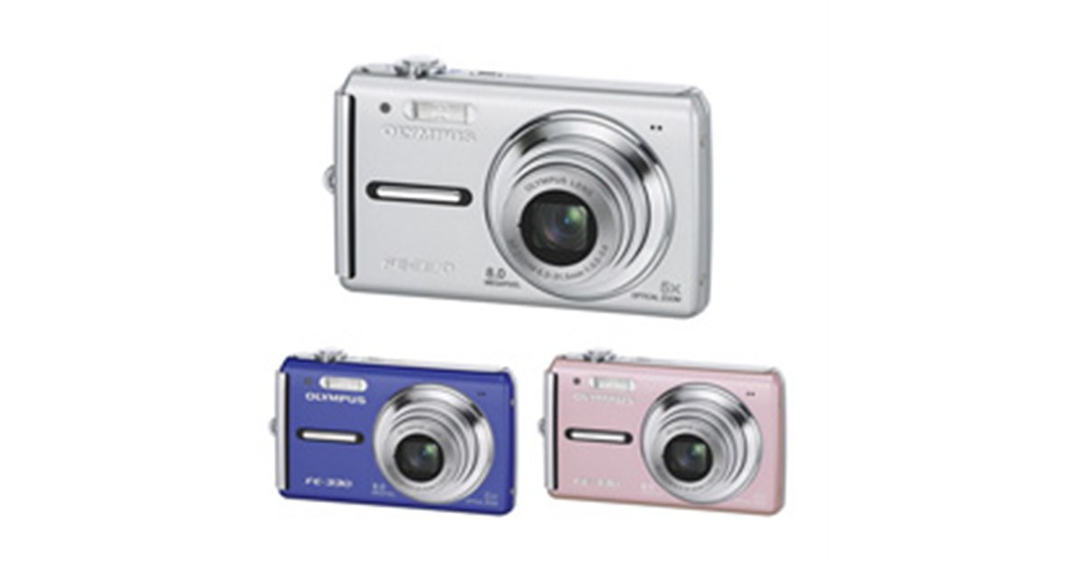 オリンパス、顔検出機能付き「CAMEDIA FE-330」 - 価格.com