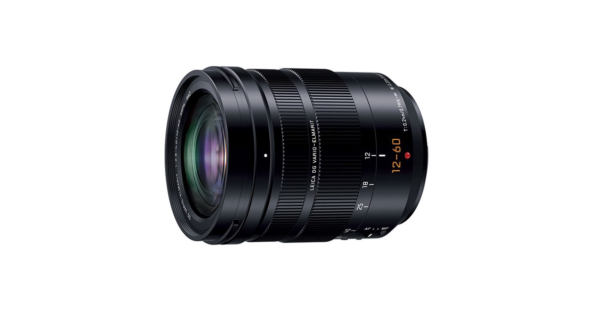 パナソニック、標準ズームレンズ「LEICA DG VARIO-ELMARIT 12-60mm