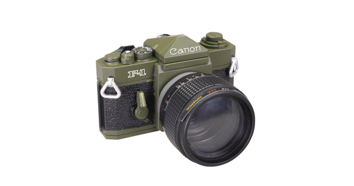 キヤノン名作カメラの精密なミニチュア第2弾、ガチャ1回300円 - 価格.com