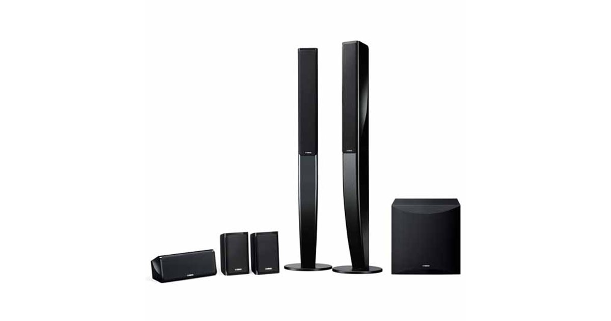 ヤマハ、グロスブラック仕上げの5.1chスピーカーパッケージ「NS-PA41