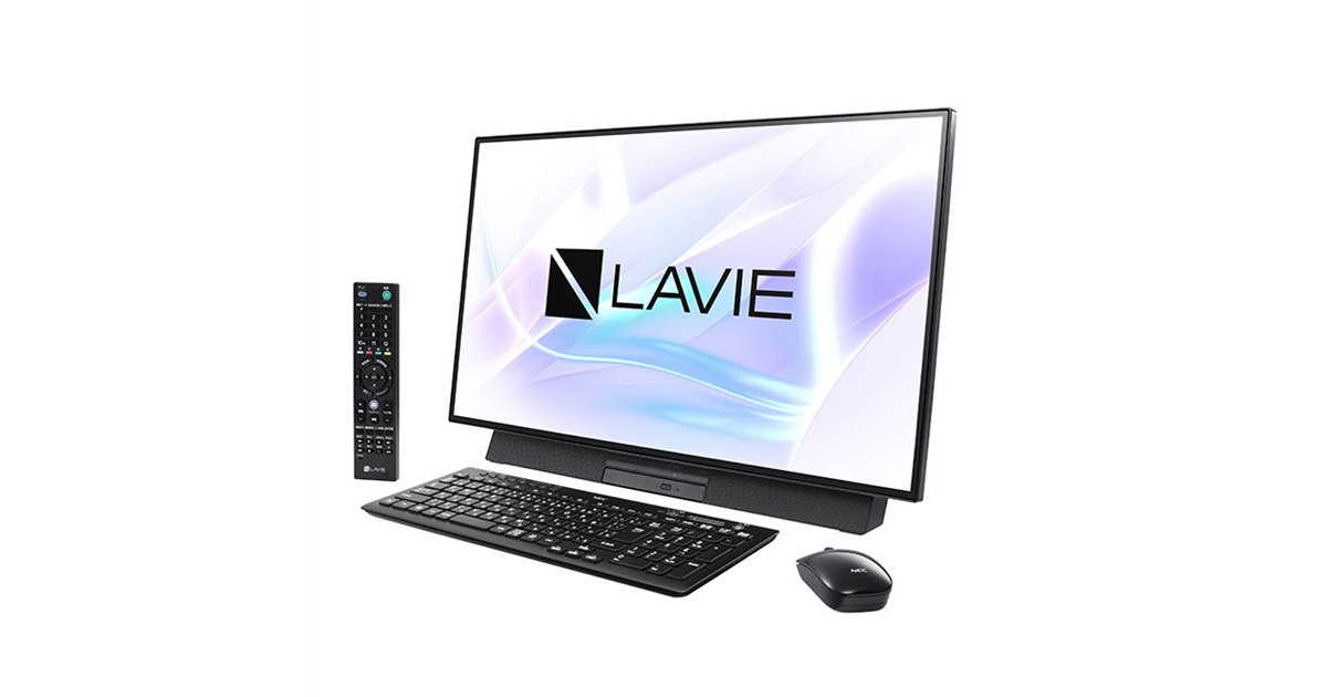 NEC、音声によるOS起動に対応した「LAVIE Desk All-in-one」の2019年春