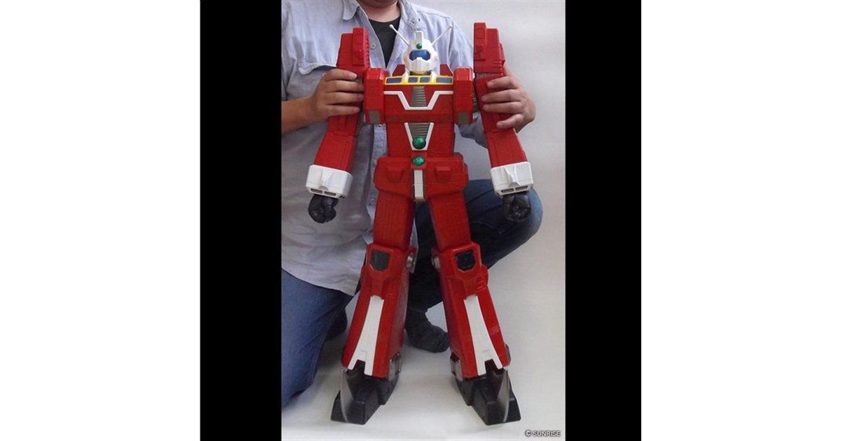 伝説巨神イデオン」全高約73cm、重量3kg超の大迫力ソフビフィギュア