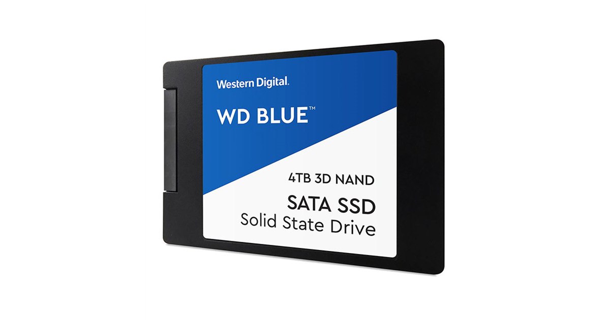 WD、大容量4TBを実現した2.5インチSSD「WD Blue 3D NAND SATA SSD