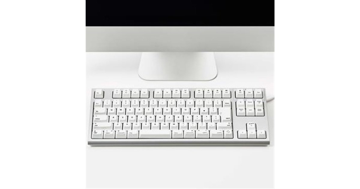 東プレ、Mac対応キーボード「REALFORCE for Mac」にテンキーレス計8