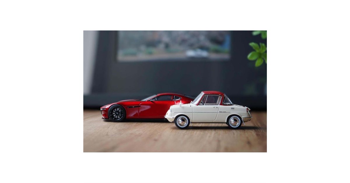 超リアルなミニチュアカーも マツダが創立100周年記念グッズをリリース