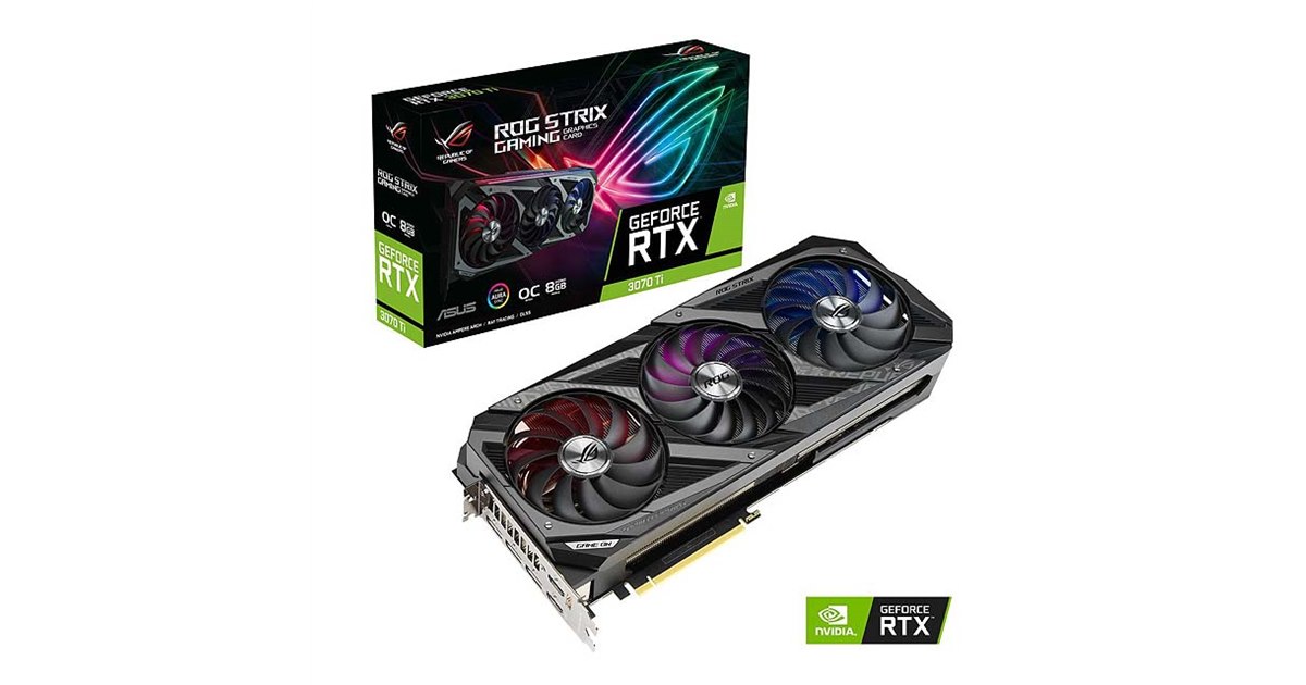 ASUS、「GeForce RTX 3070 Ti」を搭載したビデオカード2機種 - 価格.com