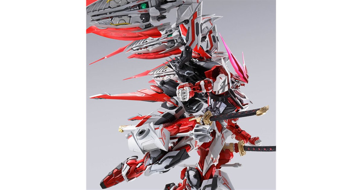 ガンダムアストレイ レッドドラゴニクス」がMETAL BUILD化、新武装付き