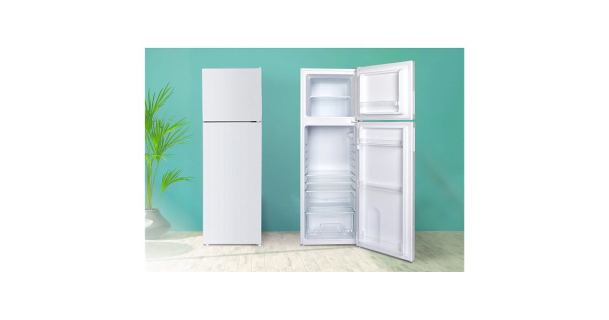 MAXZEN、幅47cmのスリムボディを採用した「168L 2ドア冷凍冷蔵庫