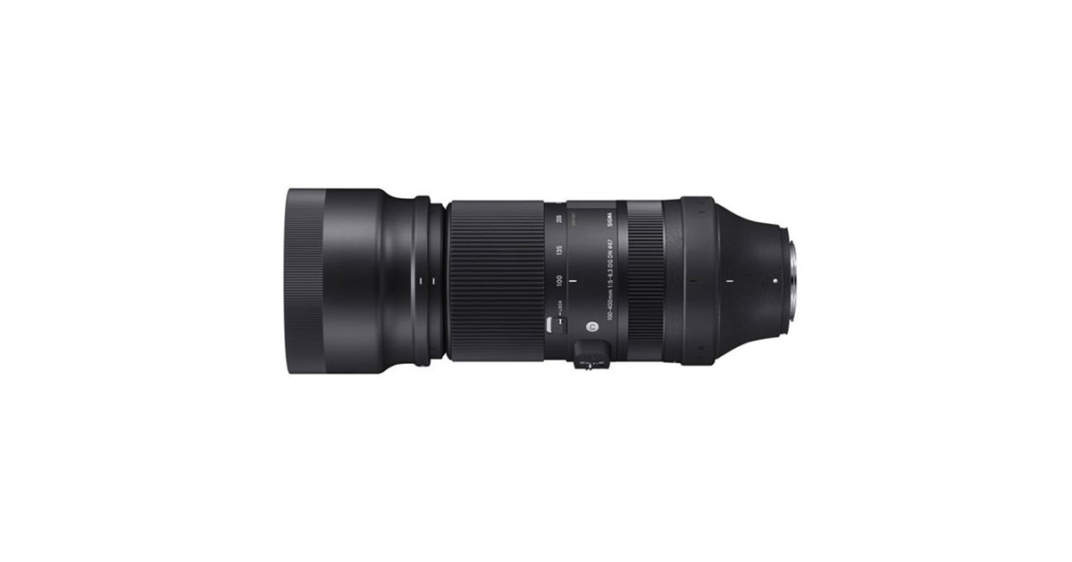 シグマ、「100-400mm F5-6.3 DG DN OS」富士フイルムX用を本日9月21日