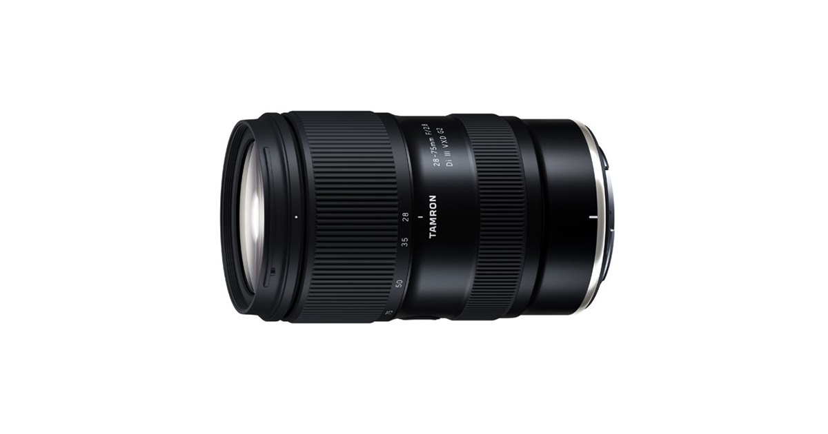 タムロン、大口径標準ズームレンズ「28-75mm F2.8 G2」Zマウント用を