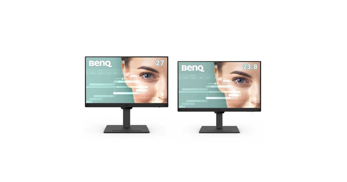 BenQ、人間工学デザインや独自のアイケア技術を採用した27型/23.8型