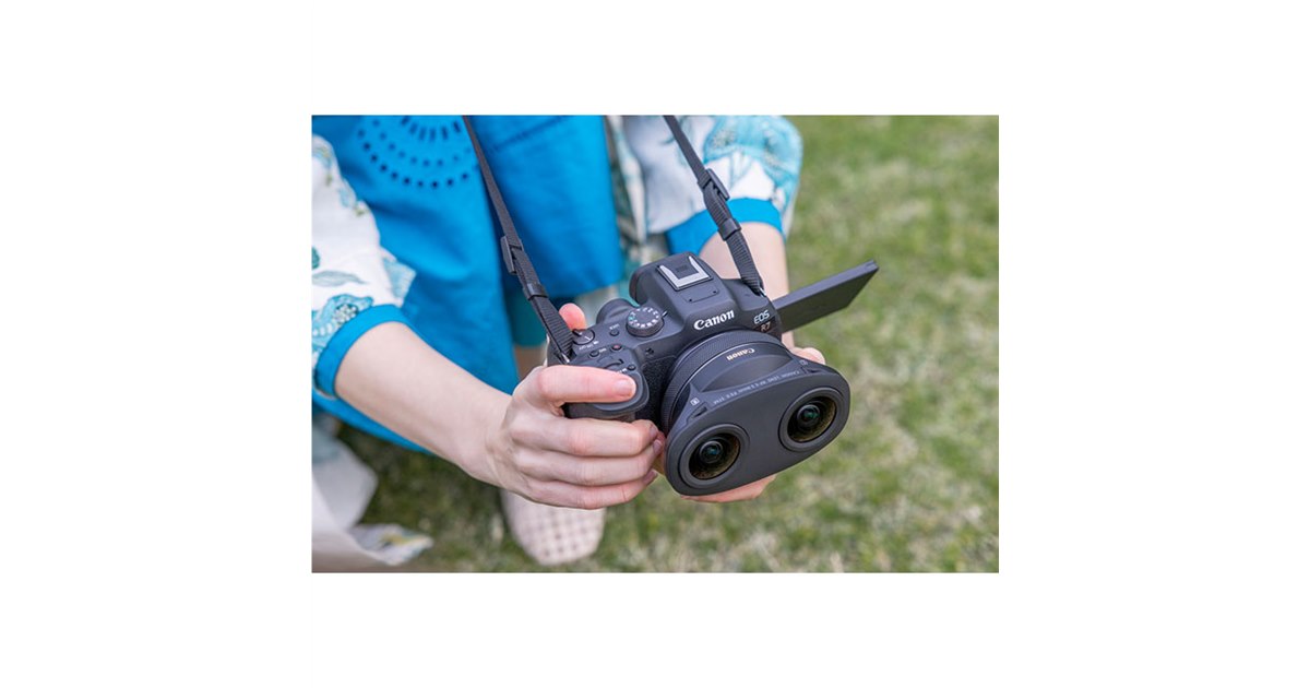 キヤノン、3D VRレンズ「RF-S3.9mm F3.5 STM DUAL FISHEYE」を本日6/28