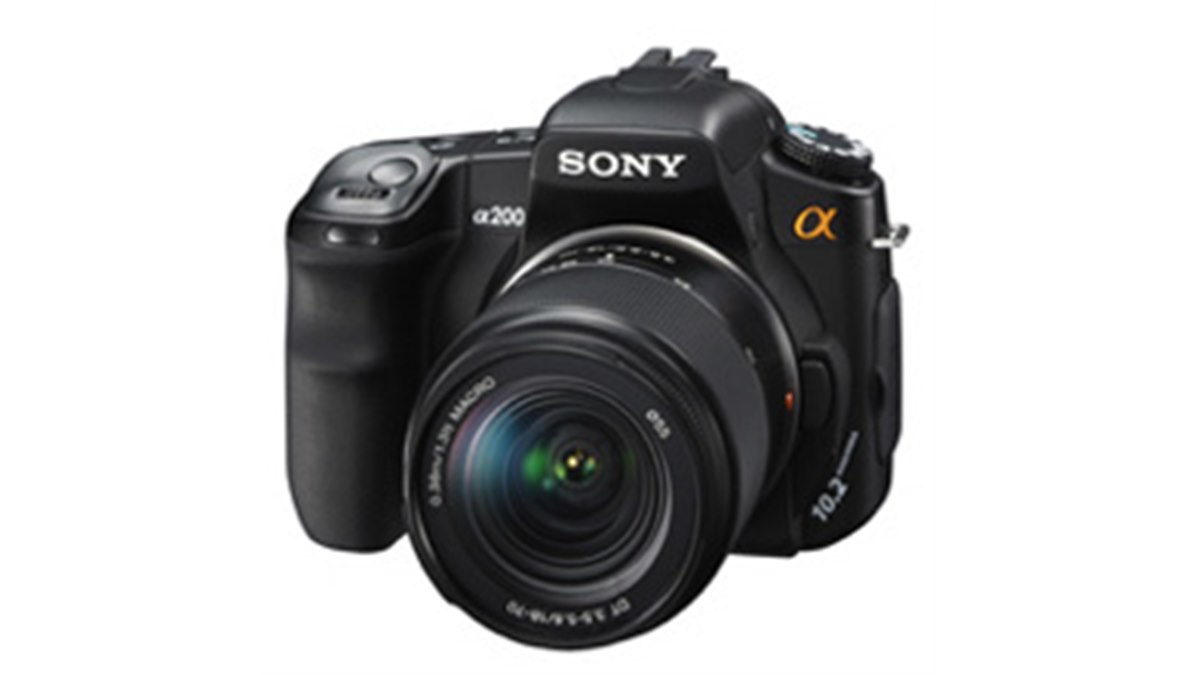 ソニー、エントリー向けデジタル一眼レフ「α200」 - 価格.com
