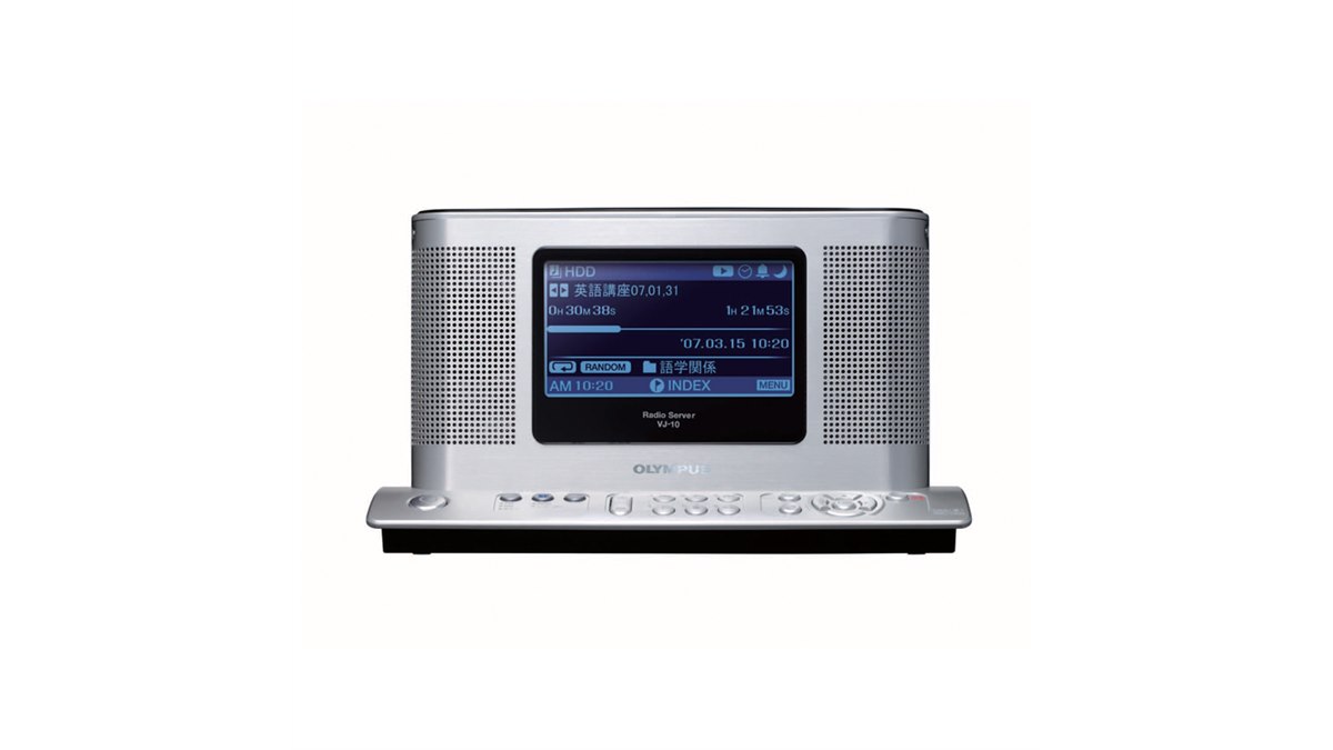 ラジオサーバーVJ-10 オリンパスOLYMPUSオリンパス、ラジオ英会話を
