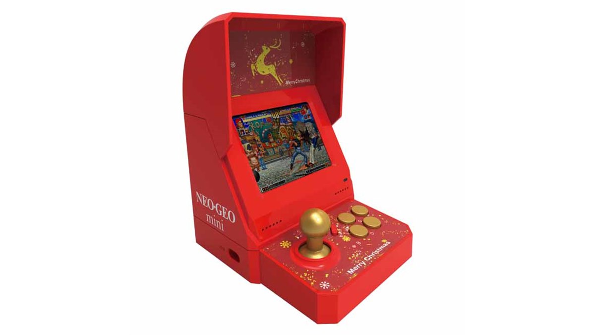 SNKがクリスマス限定版「NEOGEO mini」発表、収録タイトルや付属品が