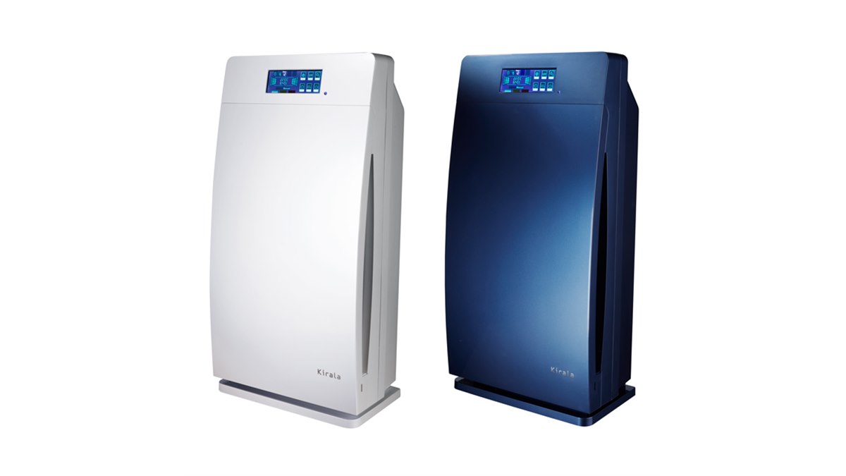 Kirala、放電式オゾン発生システムを採用した空気清浄機「Aria」など
