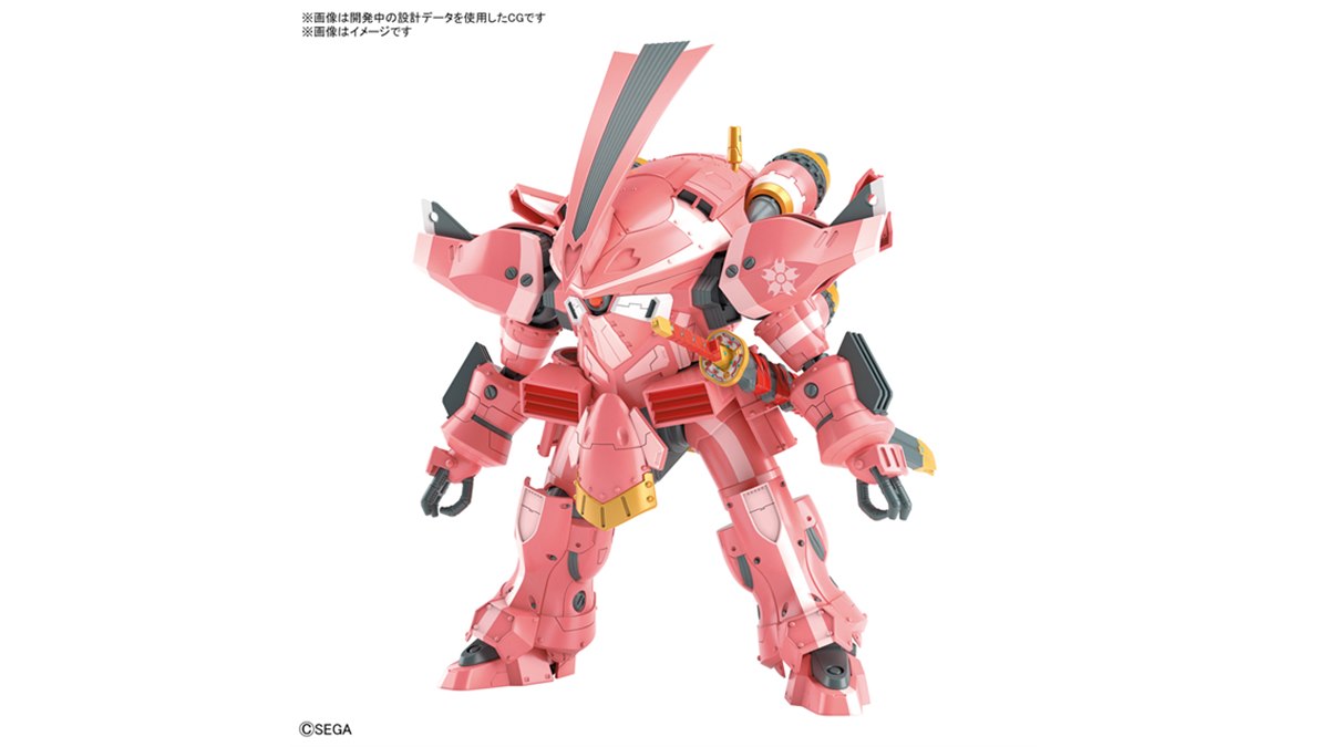 新サクラ大戦」幻の機体“霊子戦闘機・試製桜武（天宮さくら機）”がHG