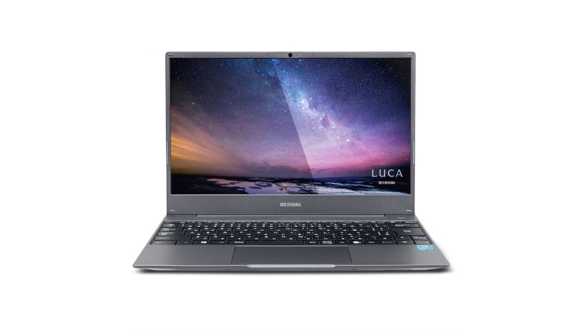 アイリスオーヤマ、税別約49,800円の14型フルHDノートPC「LUCA Note PC