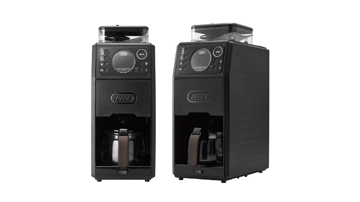 ラドンナ、「Toffy 全自動ミル付カスタムドリップコーヒーメーカー」を