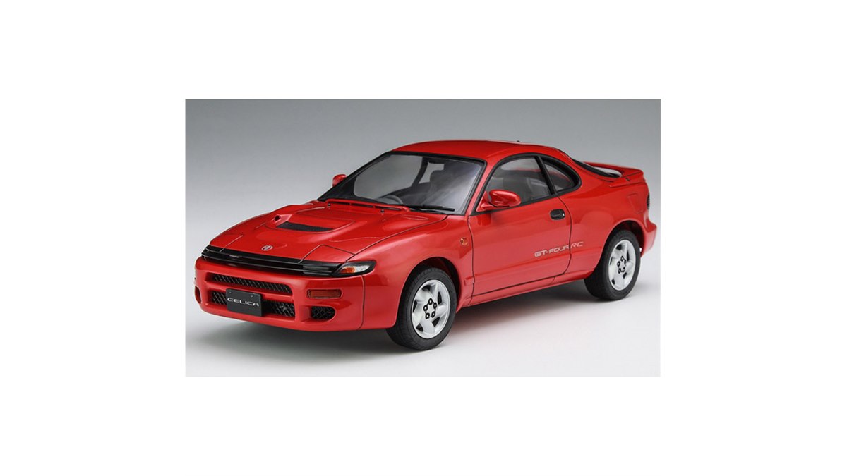 ハセガワ、WRCのトヨタ「セリカ GT-FOUR RC」1/24スケール模型を本日5