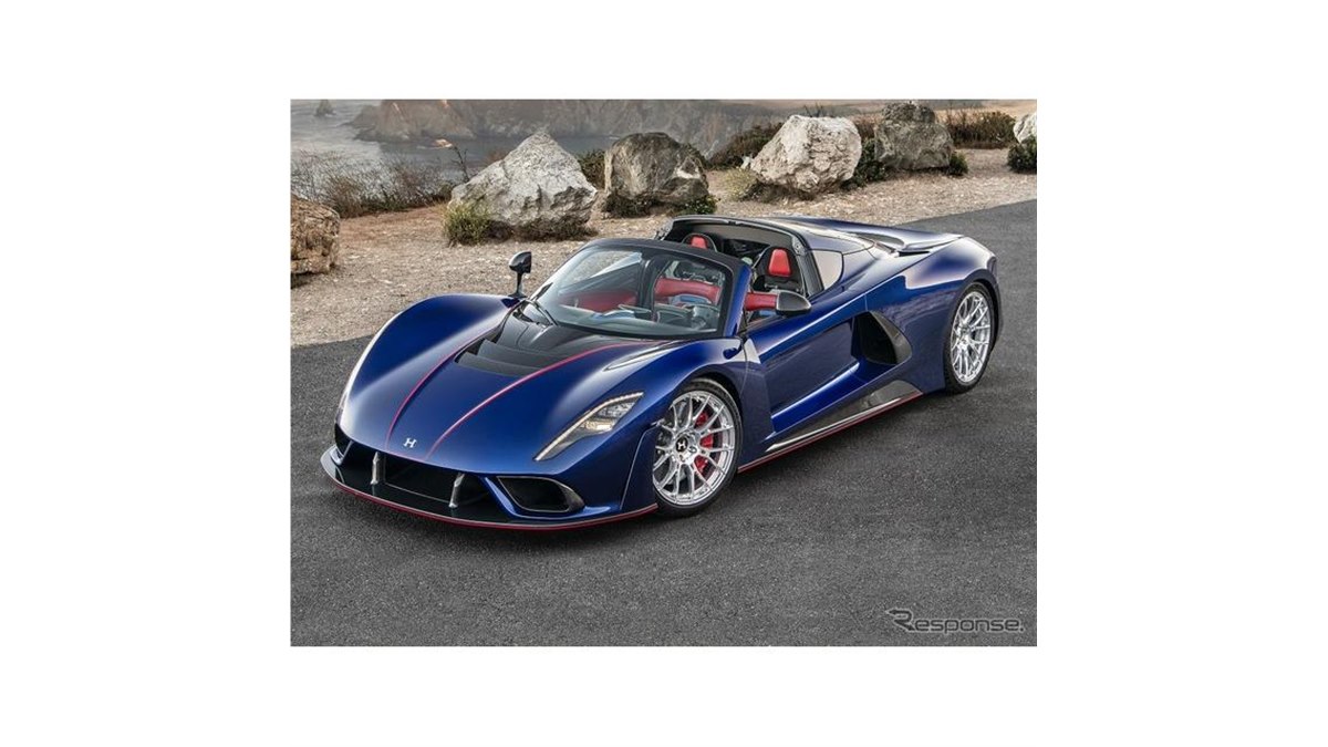 1817馬力で最高速483km/h超、ハイパーカー『ヴェノム F5』の
