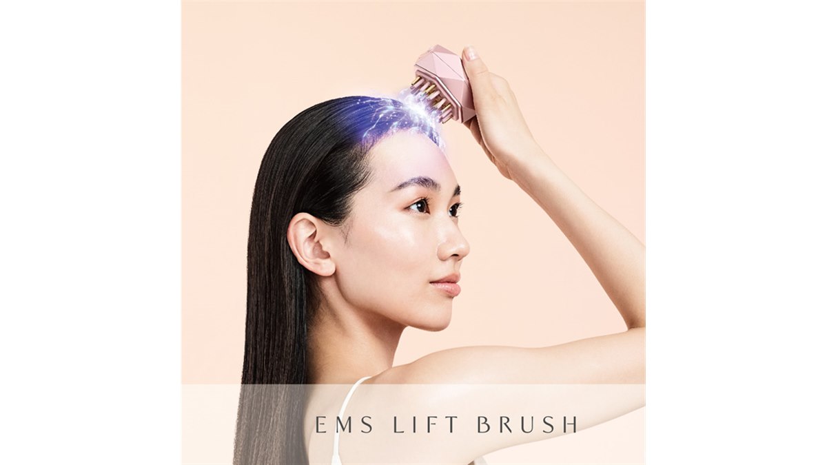 アテックス、EMS×赤色LEDで美しい肌にアプローチするブラシ型美容器