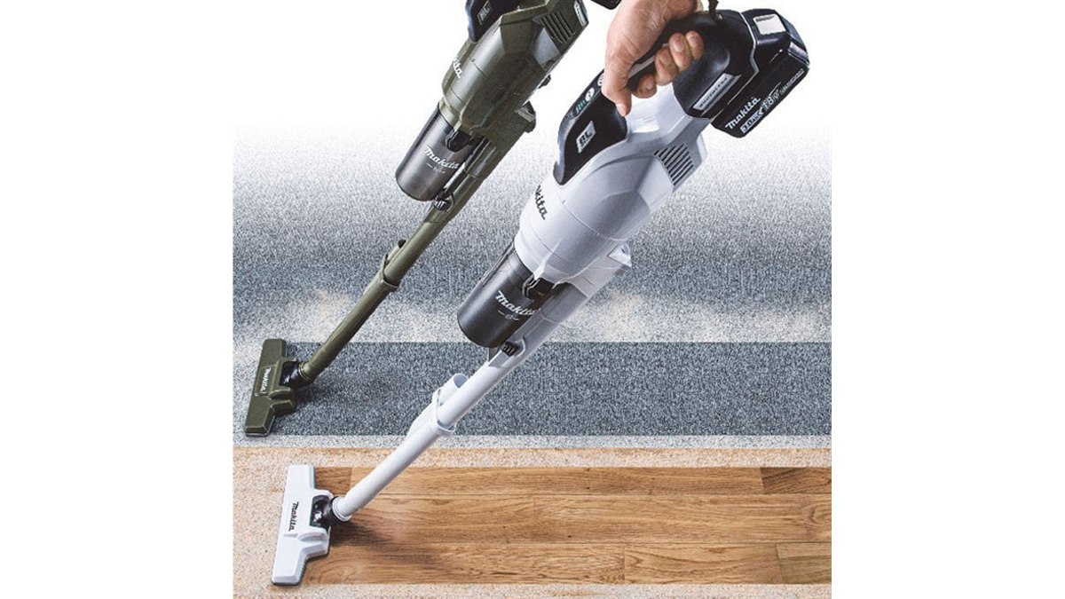 マキタ、18Vリチウムイオンバッテリーで駆動する充電式クリーナー3