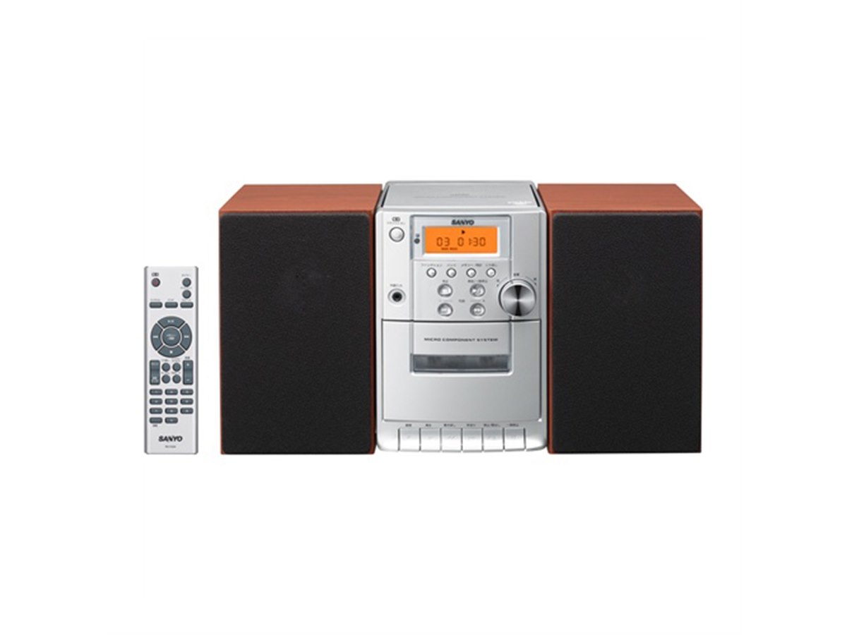 三洋、木製スピーカー採用CDコンポ「DC-DA84」 - 価格.com