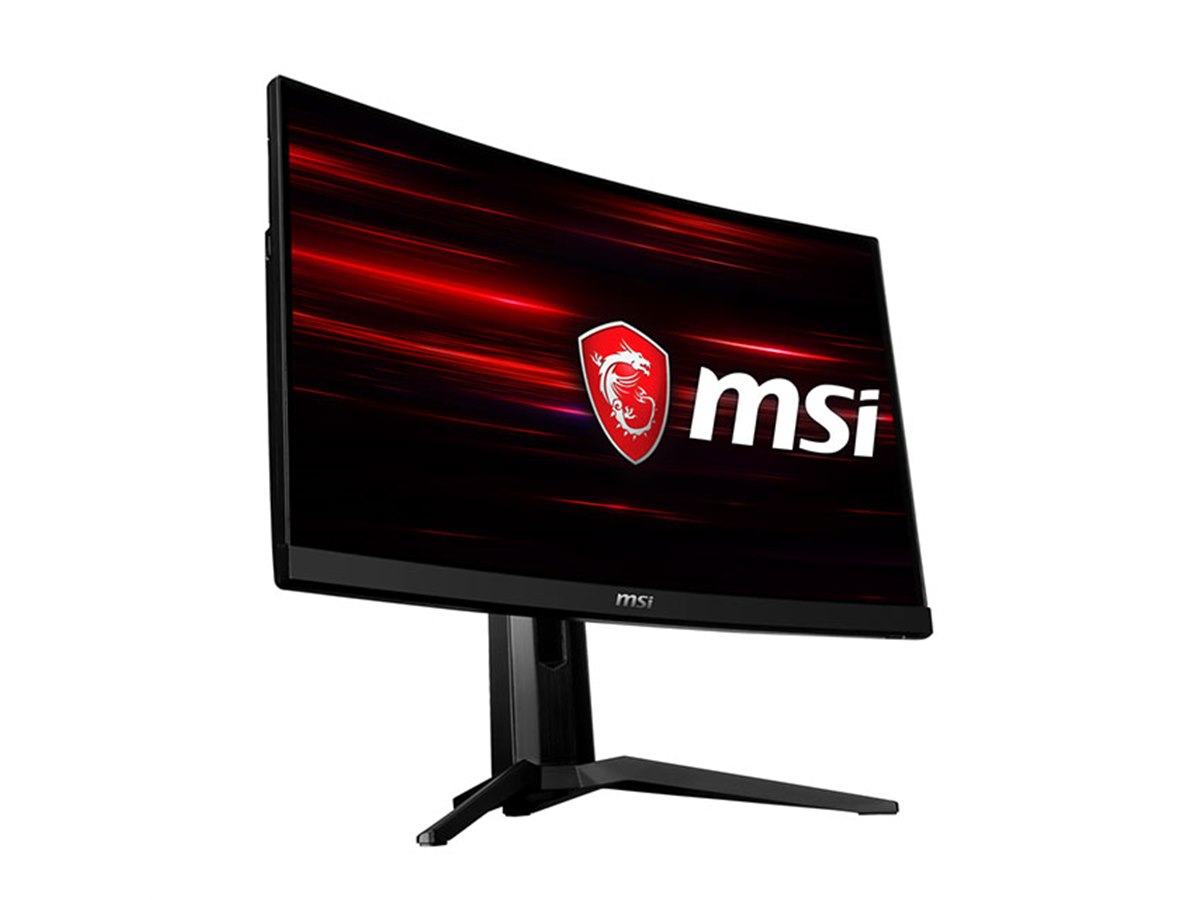 MSI、薄型ベゼルを採用した23.6型の湾曲型ゲーミング液晶ディスプレイ