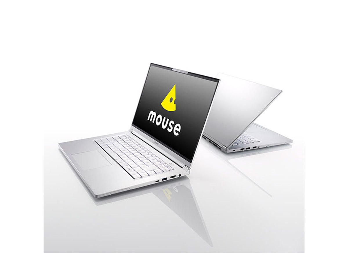 mouse、1.39kgで第10世代Core i7を採用した15.6型ノートPC「mouse X5