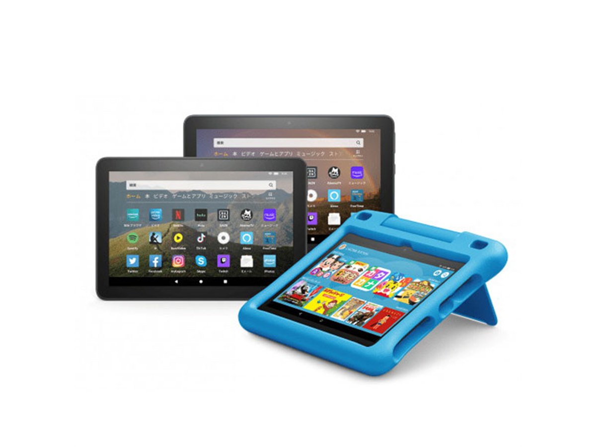 Amazon、仕様強化でUSB Type-Cも装備した「Fire HD 8」新モデル3機種