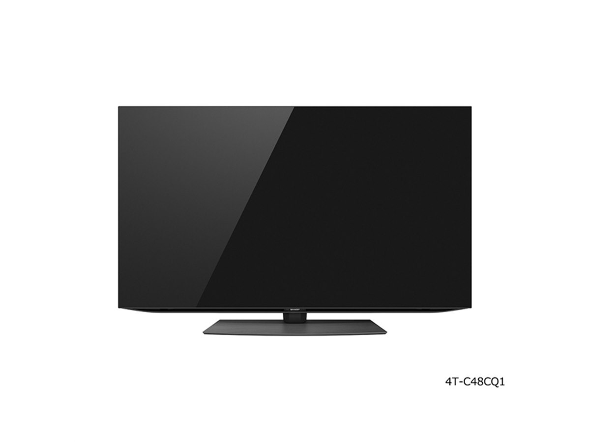 シャープ、4K有機ELテレビ「CQ1ライン」に48V型「4T-C48CQ1」を追加