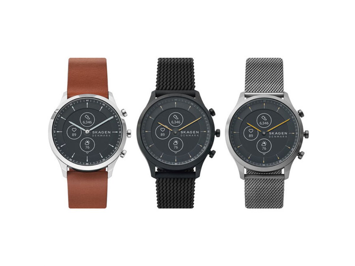 SKAGEN、アナログ＆スマート機能の「ハイブリッドスマートウォッチ」に