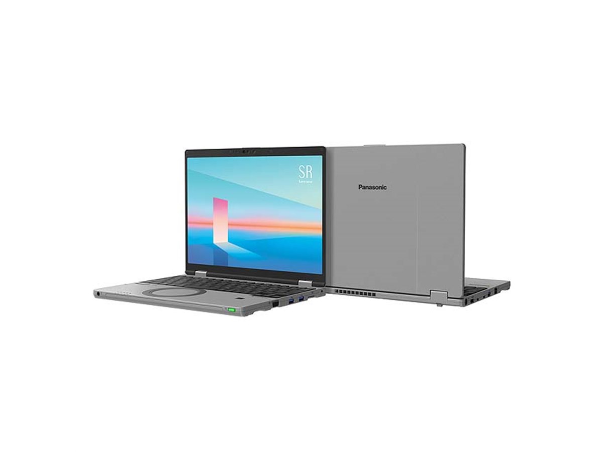 パナソニック、最小重量859gの12.4型ノートPC「レッツノート SR