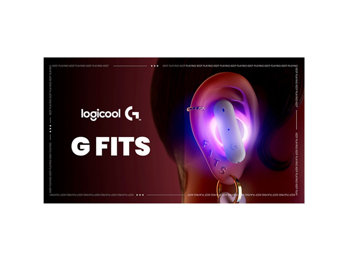 ロジクール、耳の形に合わせて発熱して固まる完全ワイヤレスゲーミング