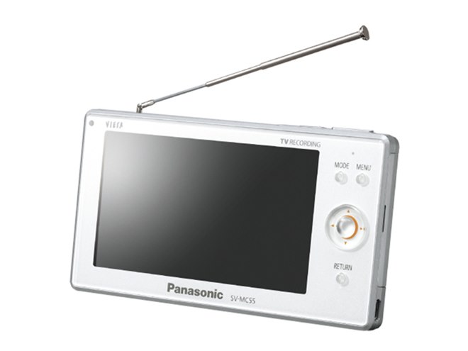 パナソニック、ポータブルワンセグTV「SV-MC55」 - 価格.com
