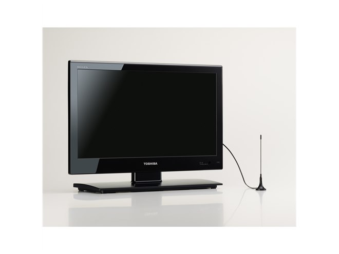 東芝、バッテリー内蔵液晶テレビ「REGZA 19P2」 - 価格.com