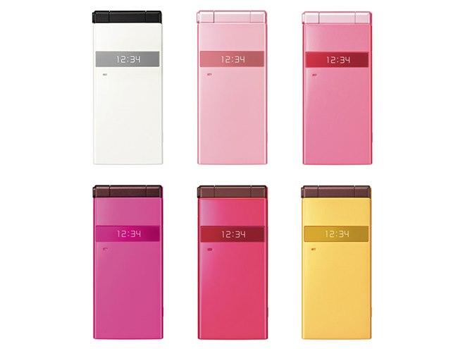 ドコモ、カラバリ12色のP-06Cを7月29日より発売 - 価格.com