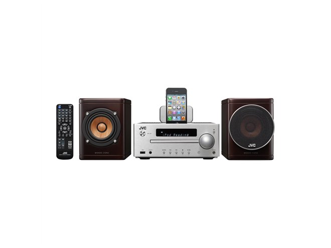 JVC、iPhone/iPad対応のウッドコーンオーディオシステム - 価格.com