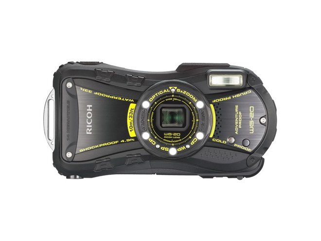 リコー、防水・耐衝撃・耐寒性を備えたコンパクトデジカメ「WG-20