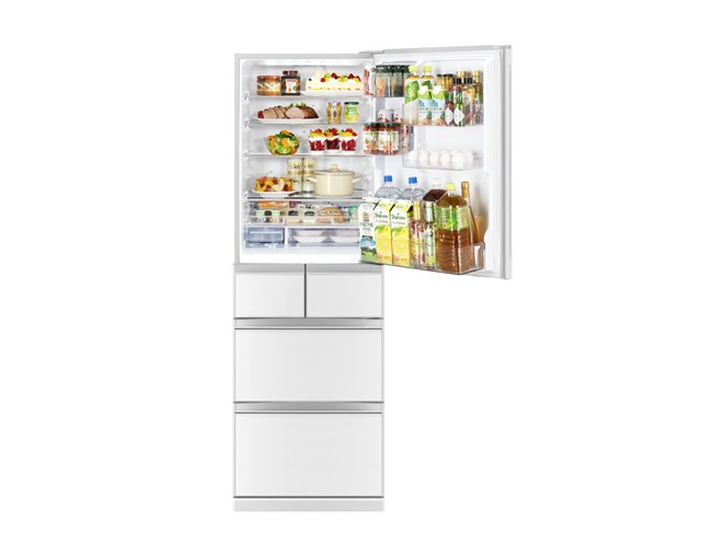 三菱電機、幅60cmで容量455Lの冷蔵庫「置けるスマート大容量 MR-B46Z