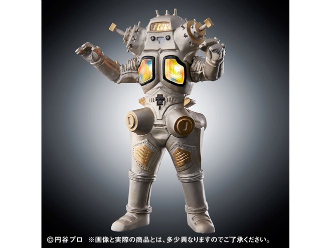 バンダイ、胸部点滅と頭部リレー発光のギミック付き「キングジョー