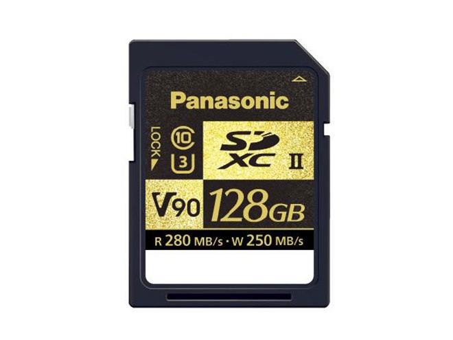 パナソニック、ビデオスピードクラスV90に対応したSDXC UHS-IIカード