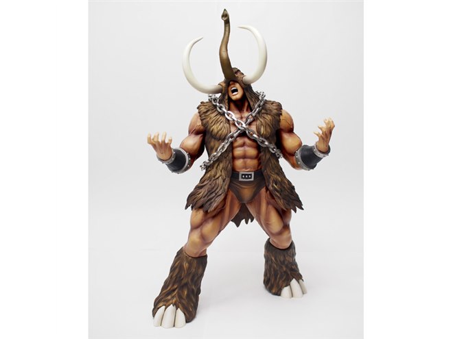 キン肉マンより、重厚感のあるレジンキャスト製「マンモスマン