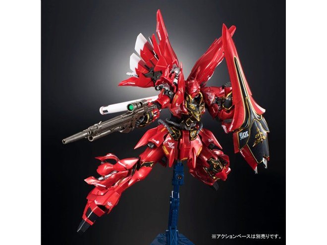 限定ガンプラ「シナンジュ［メタリックグロスインジェクション］」が