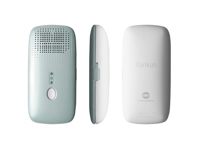 コニカミノルタ、ニオイ（体臭）の見える化チェッカー「クンクン